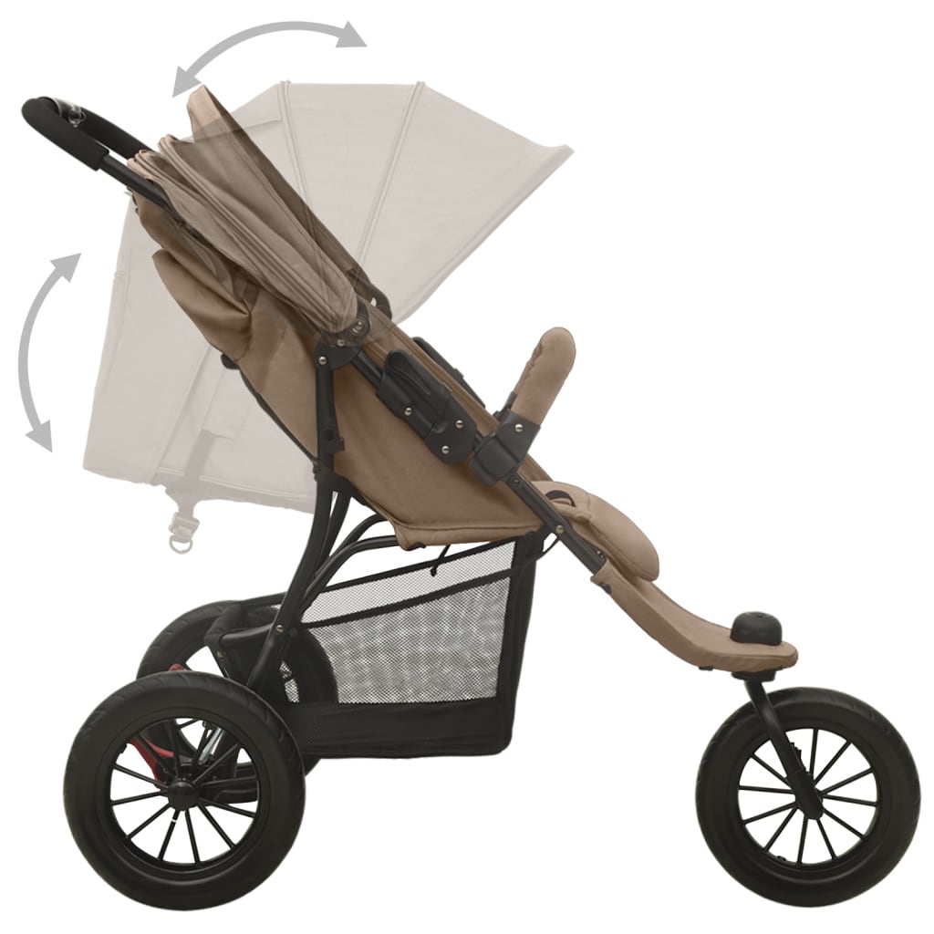 Poussette tout terrain 3 roues - NAAYLI