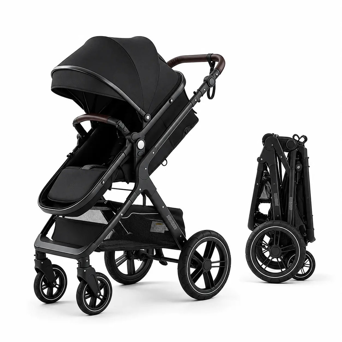 Poussette 3 en 1 compacte - NAAYLI