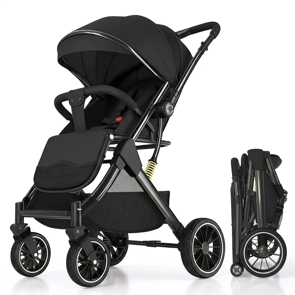 Poussette tout terrain suspension 4 roues - NAAYLI