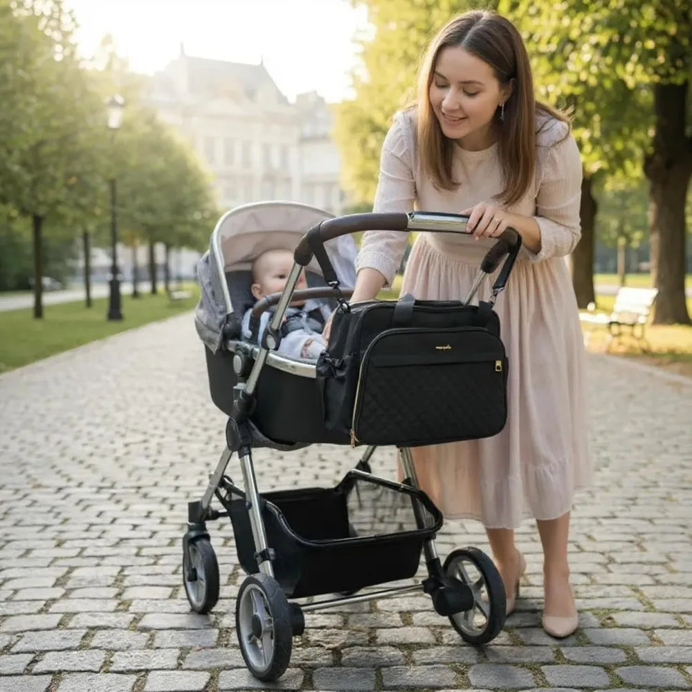 Sac à langer poussette grande capacité - NAAYLI