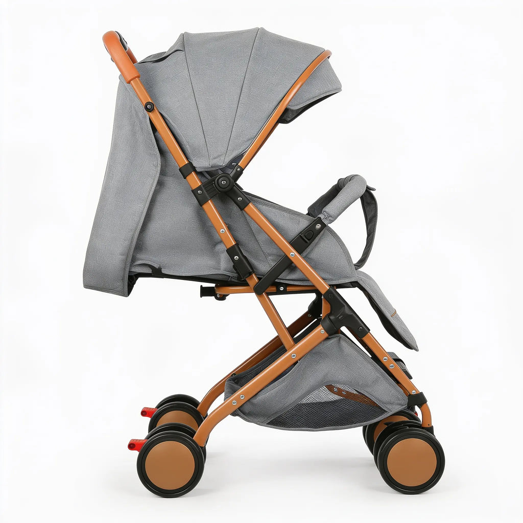 Poussette compacte avion pliage valise - NAAYLI