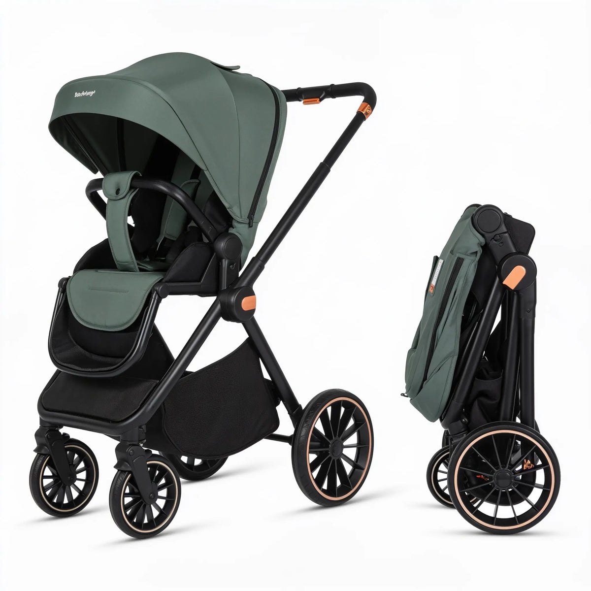 Poussette 3 en 1 compacte tout terrain - NAAYLI