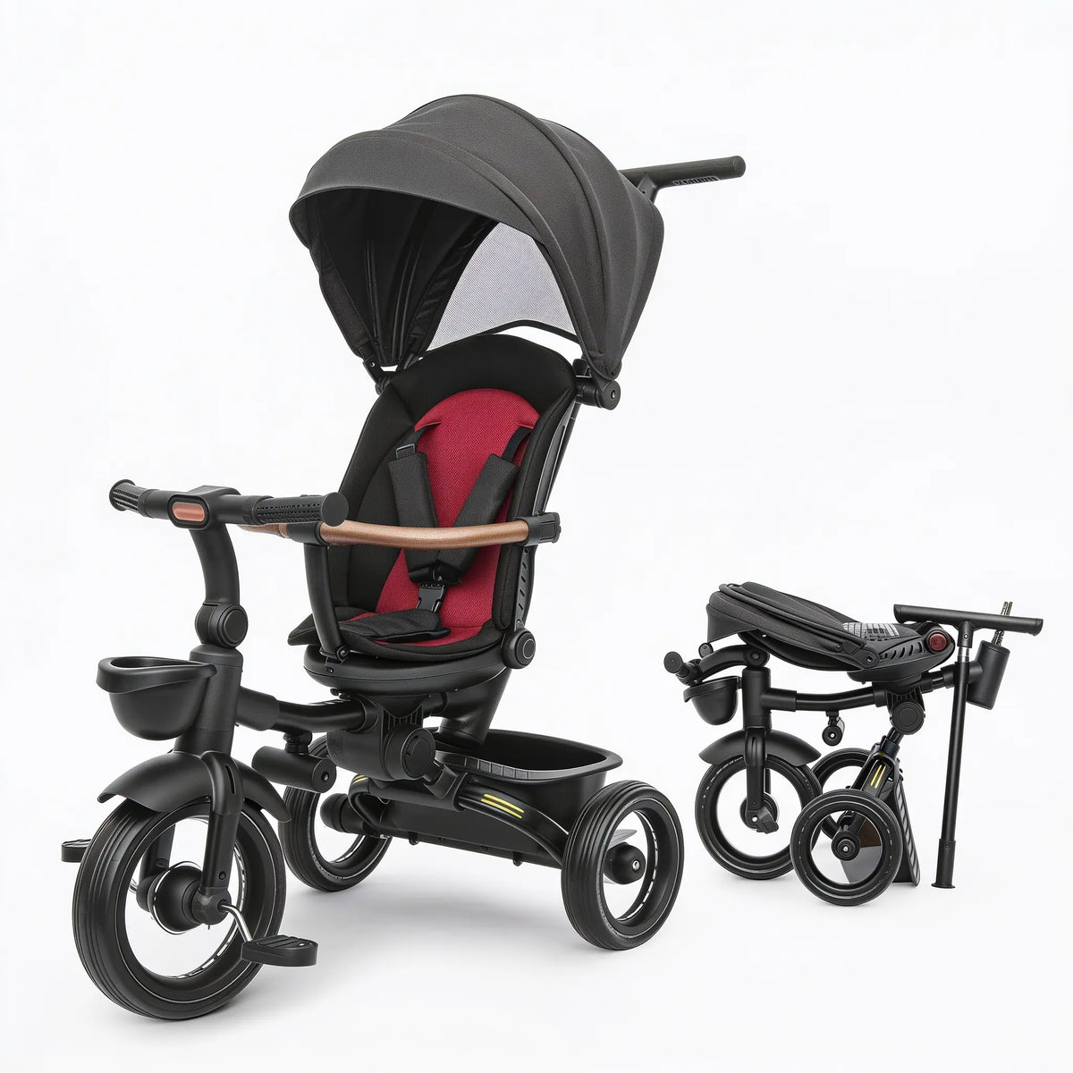 Poussette vélo évolutive - NAAYLI
